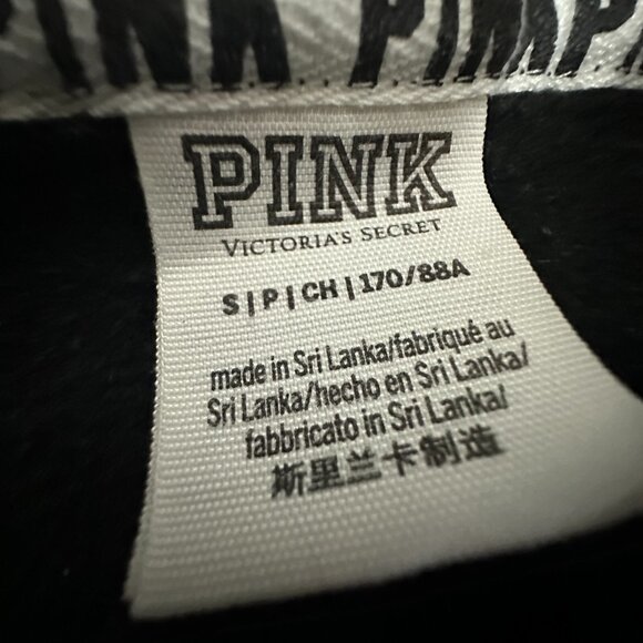 PINK Victoria Secret Dog Hoodie Lace Up Hawaii Logo Kangaroo Pocket - Picture 15 of 16